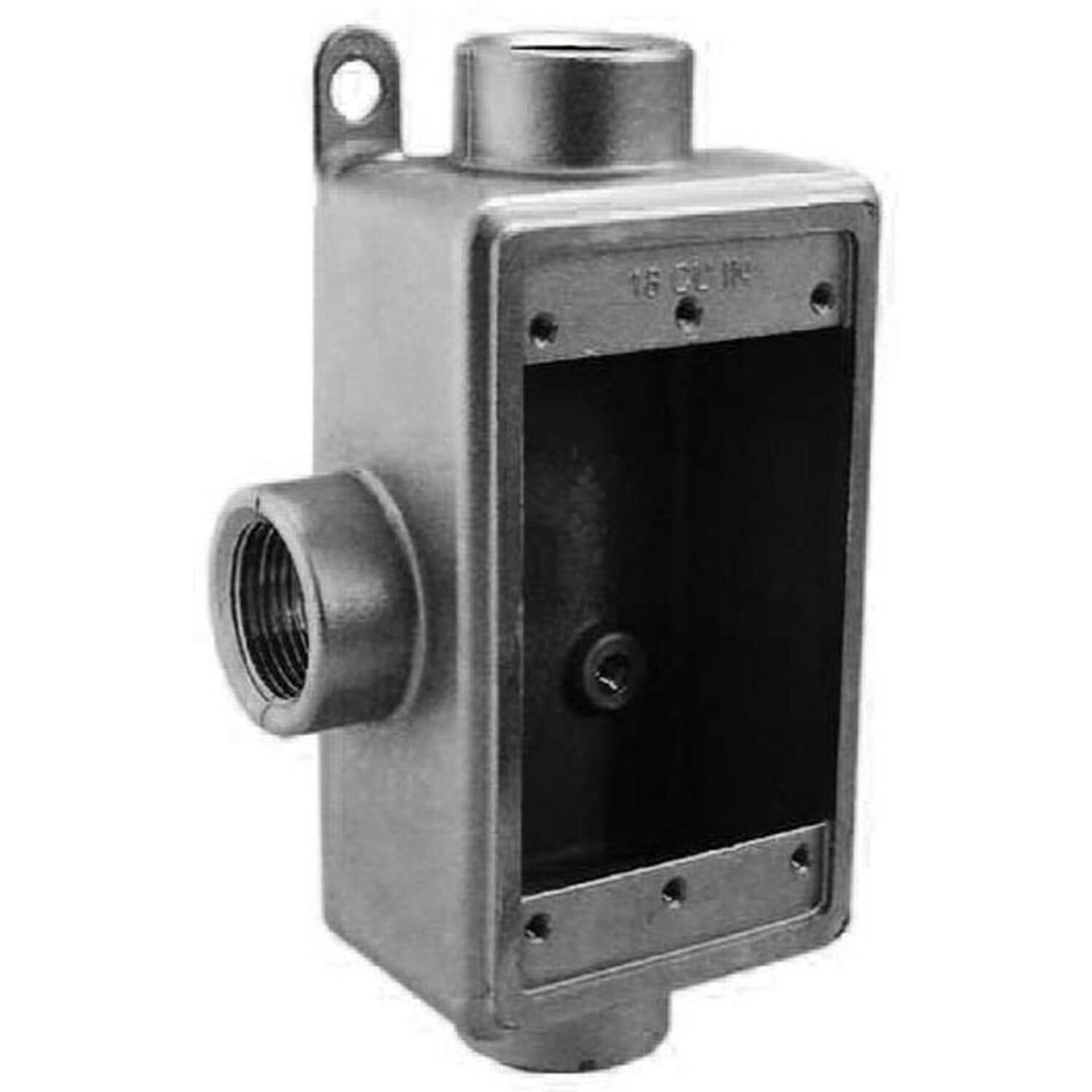 S60700FSCT FSCT Shallow Device Box, 3/4 in Trade, 1 Gangs, 316 Stainless Steel, #4 Polished