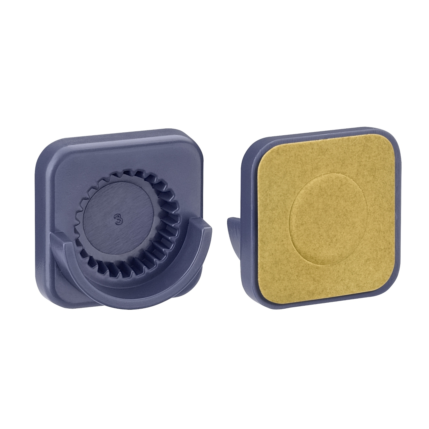 XUZASY01A Hexagonal Self-Adhesive Fixing Support, For Use With XUY Series Photoelectric Roller Sensor, Plastic