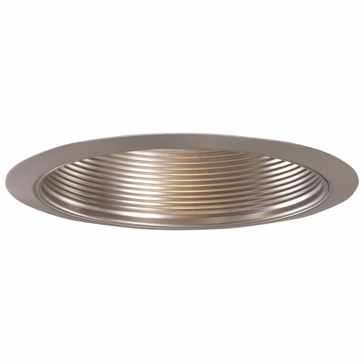 353SN Halo H7 353 Round Trim Ring and Baffle, 6 in Dia Inside x 7-1/4 in Dia Outside, Incandescent Lamp, For Use With H7T, H7TCP, H7RT and H7TNB Housing