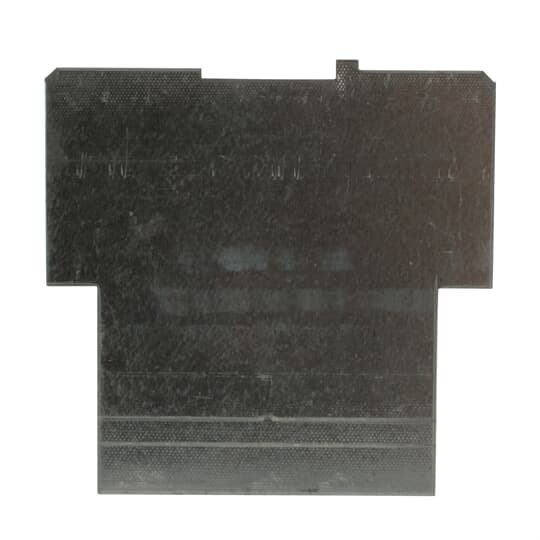 72-PS-2 Steel City 2-Gang Square Box Partition, 4-11/16 in L x 4-11/16 in W, Steel, For Use With 1-1/2 in Deep Box With 2-Device 1-1/4 in, 1-1/2 in and 2 in Square-Cut Tile Wall Raised Cover
