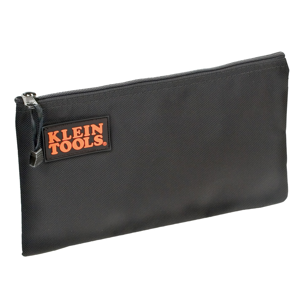 5139B Zipper Closure Cordura Zipper Bag, Cordura Ballistic Nylon, Black
