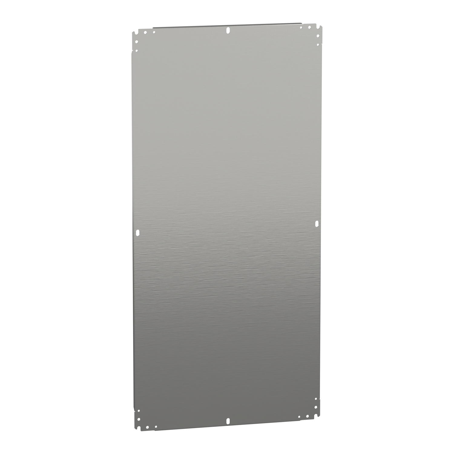 NSYMM126 Plain Mounting Plate, Galvanized Steel