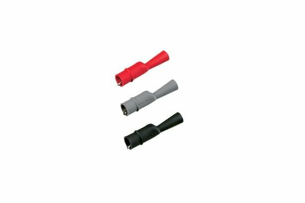 AC120 Probe Tip Alligator Clip Set, 10 A, 5/16 in Jaw Opening, Steel, Nickel Plated