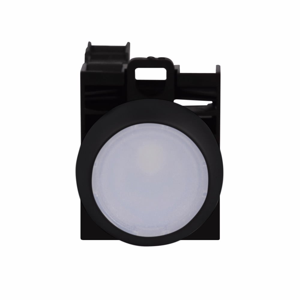M22S-DL-W-K11-230W RMQ-Titan Modular Illuminated Pushbutton, 22.5 mm, 1NO-1NC Contact, Flush Operator, White
