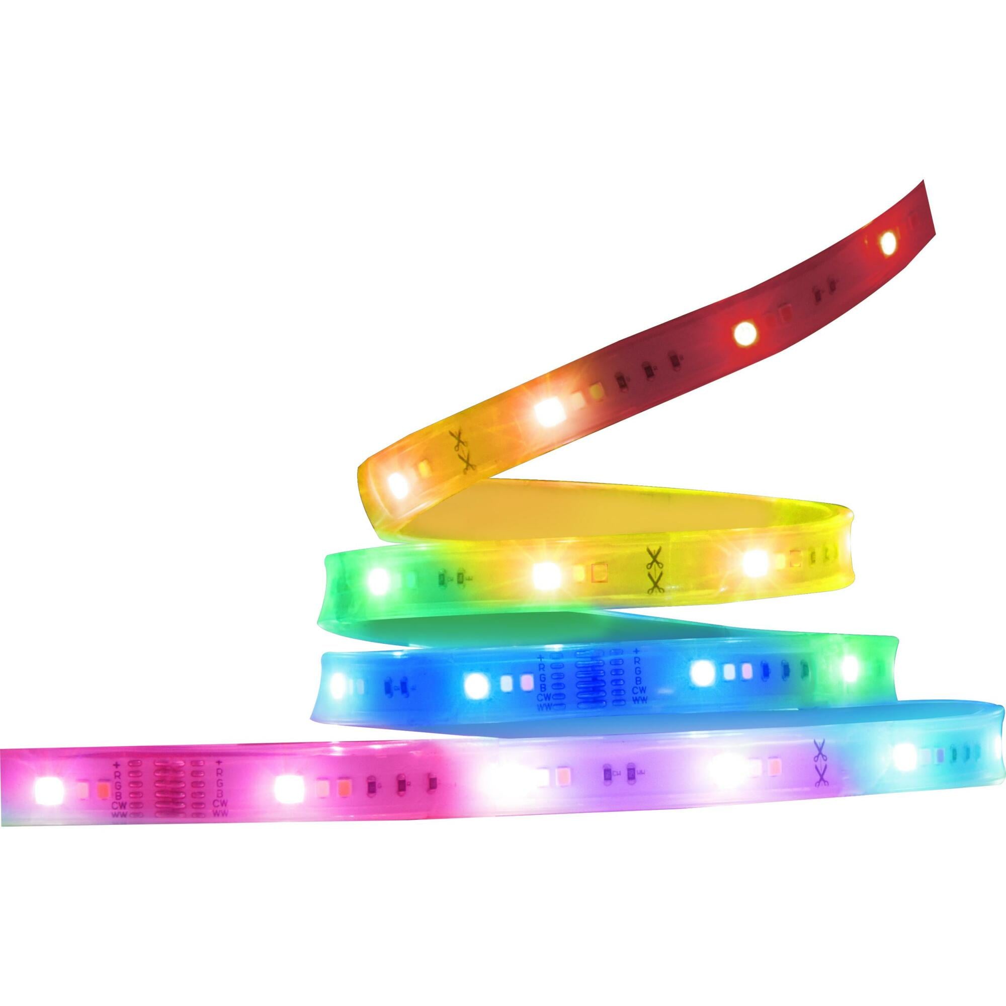 S11265 Starfish LED RGBW Strip Light, 28 W Fixture, 120 V AC, White Housing