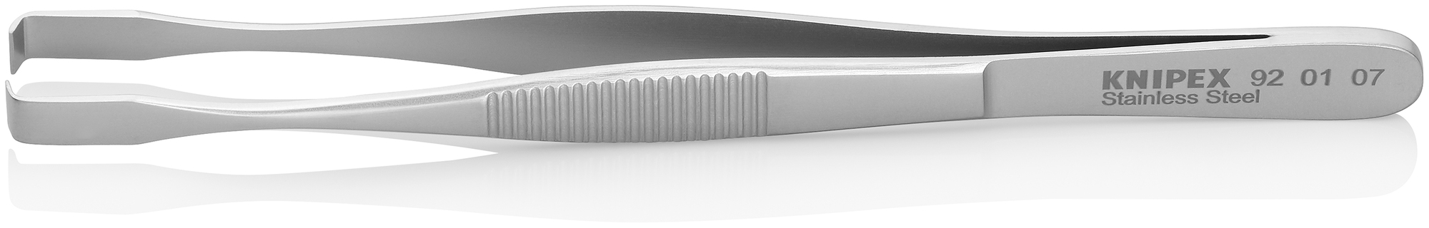 Stainless Steel Positioning Tweezers-90° Angled, 5 3/4 in., 3.50 mm TT, 5.80 mm TW