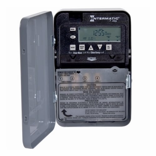 ET1705C ET1700 Electronic Timer Switch, 1 min to 6 days 23 hr 59 min Setting, 120/277 V AC, 1, 2 hp, 1NO 1 Form A SPST Contact, 1 Poles