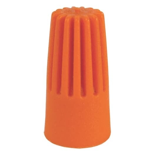 331KP Marrette High Quality Twist-On Wire Connector, Positive Grip Shell, Live Action Spring, 18 to 14 AWG Wire Solid/Stranded Copper Wire, Polypropylene