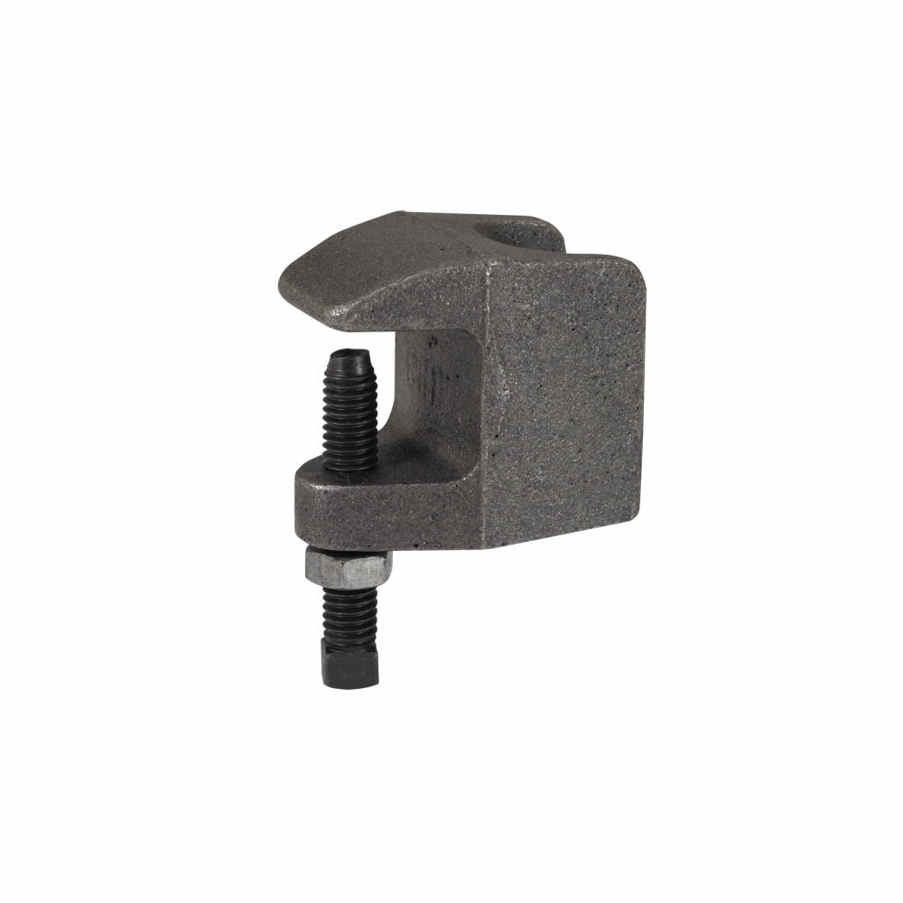 B3034-3/8PLN Mechanical C-Clamp, 3/8-16 Rod, 3/4 in THK, 560 lb Load, Cast Malleable Steel, Plain