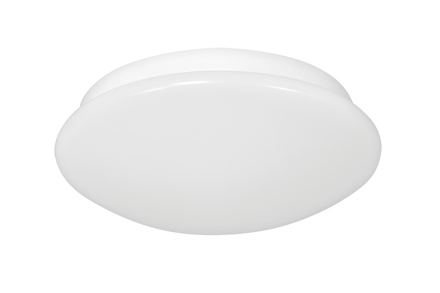 SK12XL12RY Skeet XL Round Basic Retrofit Fixture, 12 W Fixture, 120/208/240/277 V AC, White Housing