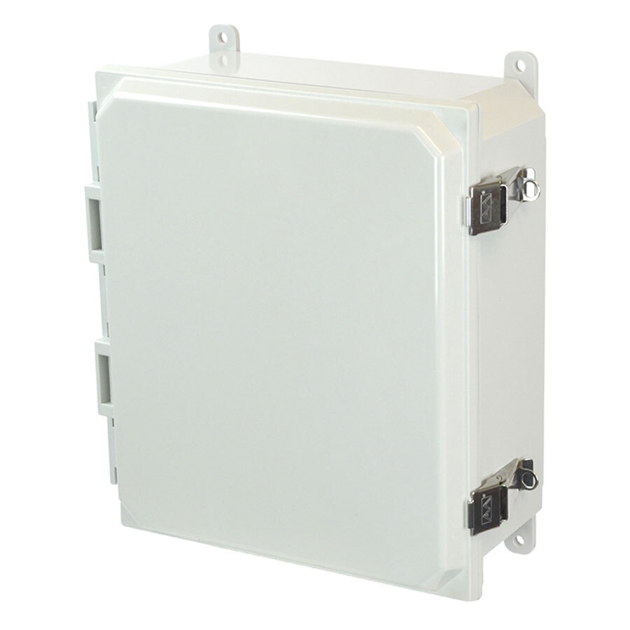 12X10X4 PC ENCL HNG SL CVR FEET