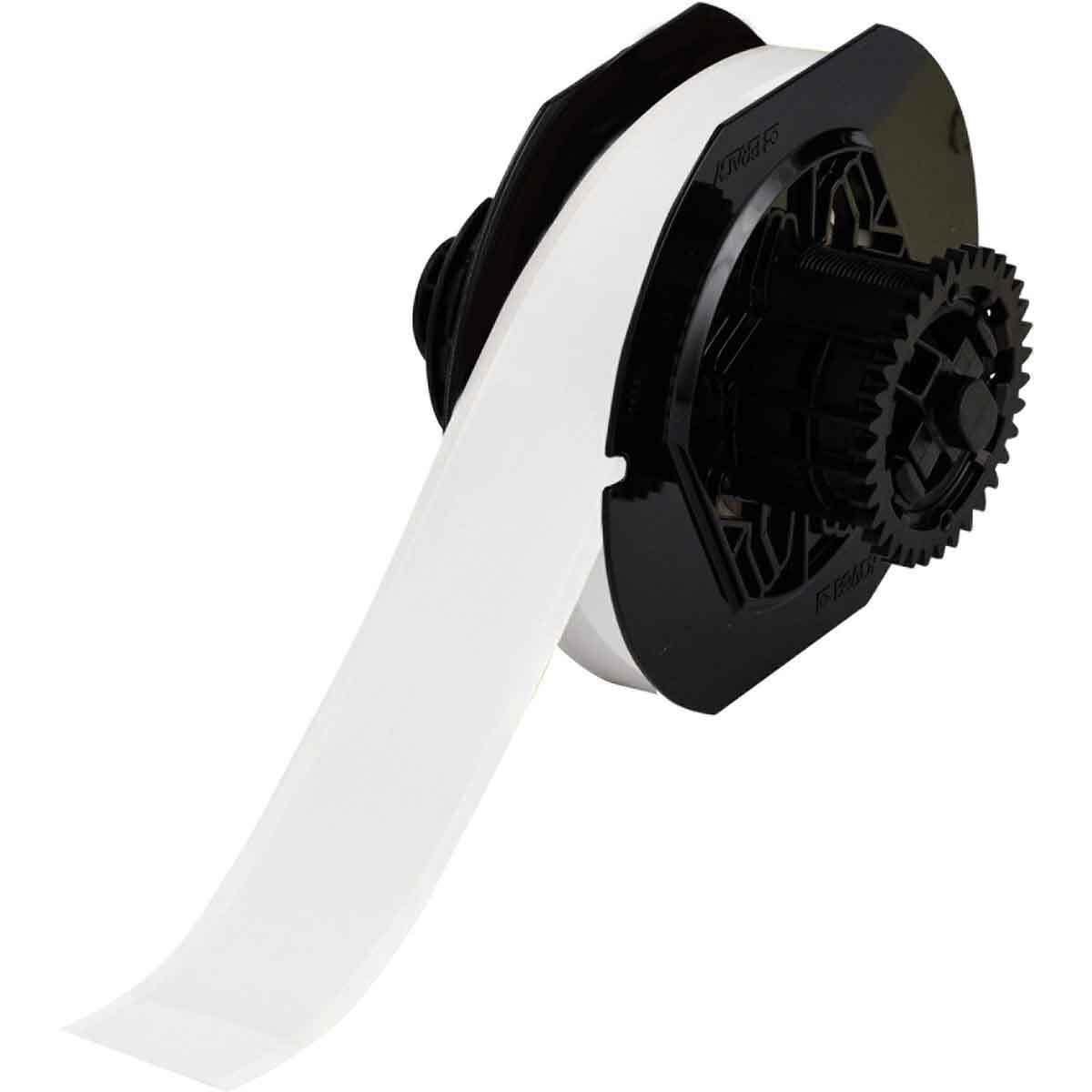 B30C-1125-595-WT B30 Thermal Transfer Vinyl Tape, 1-1/8 in W, White, B-595 Vinyl