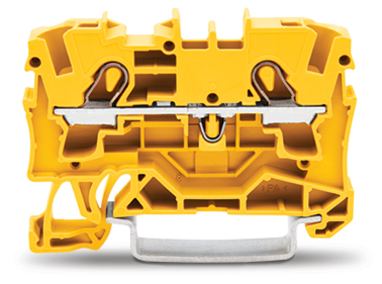 2004-1206 Operating Tool Conductor Terminal Block, 800 V, 32 A, 20 to 10 AWG Wire, 1 Poles, DIN Rail Mount