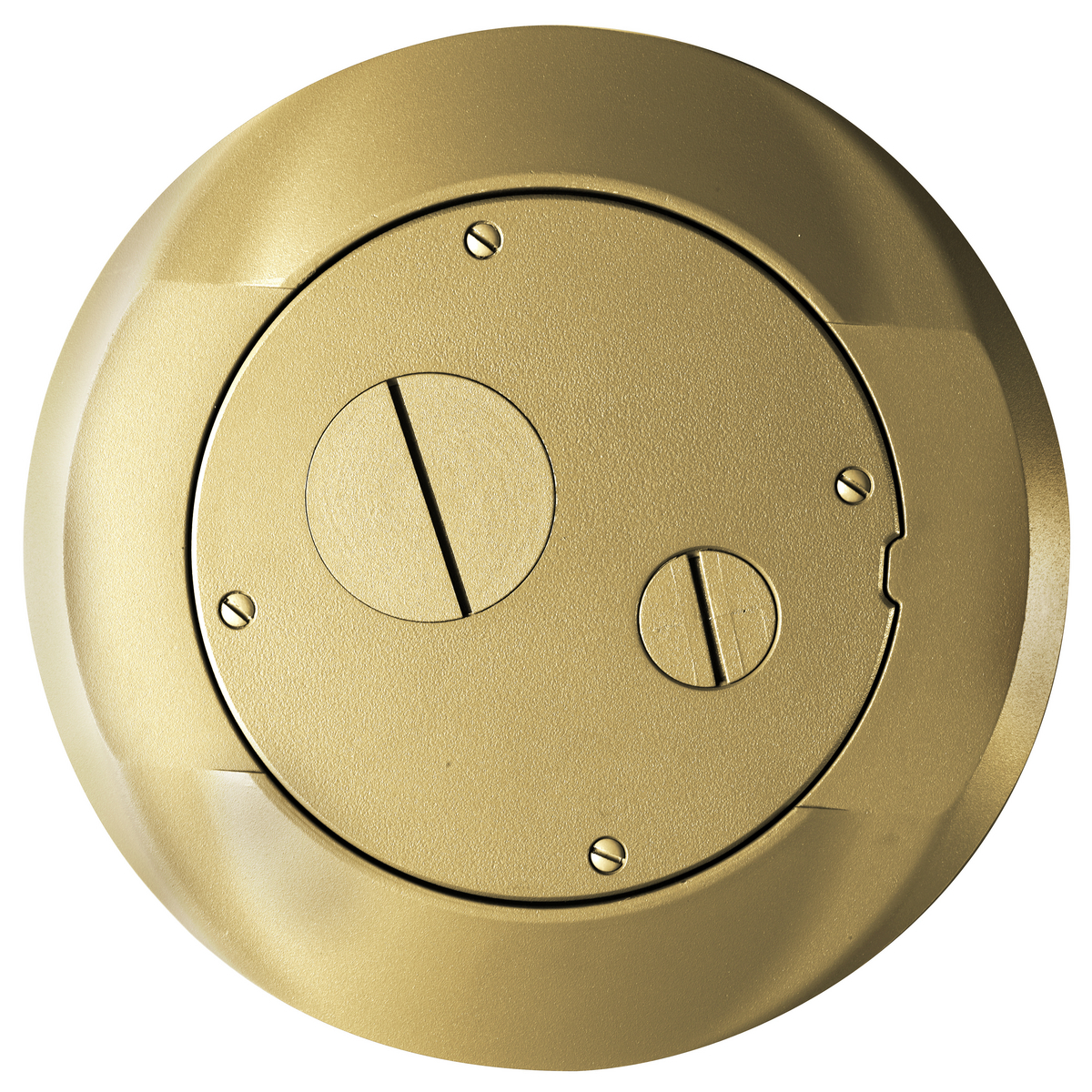 S1SPFFBRS S1 Series Standard Sized Sub Plate, 8 in Dia, 2.41 in L, Cast Aluminum