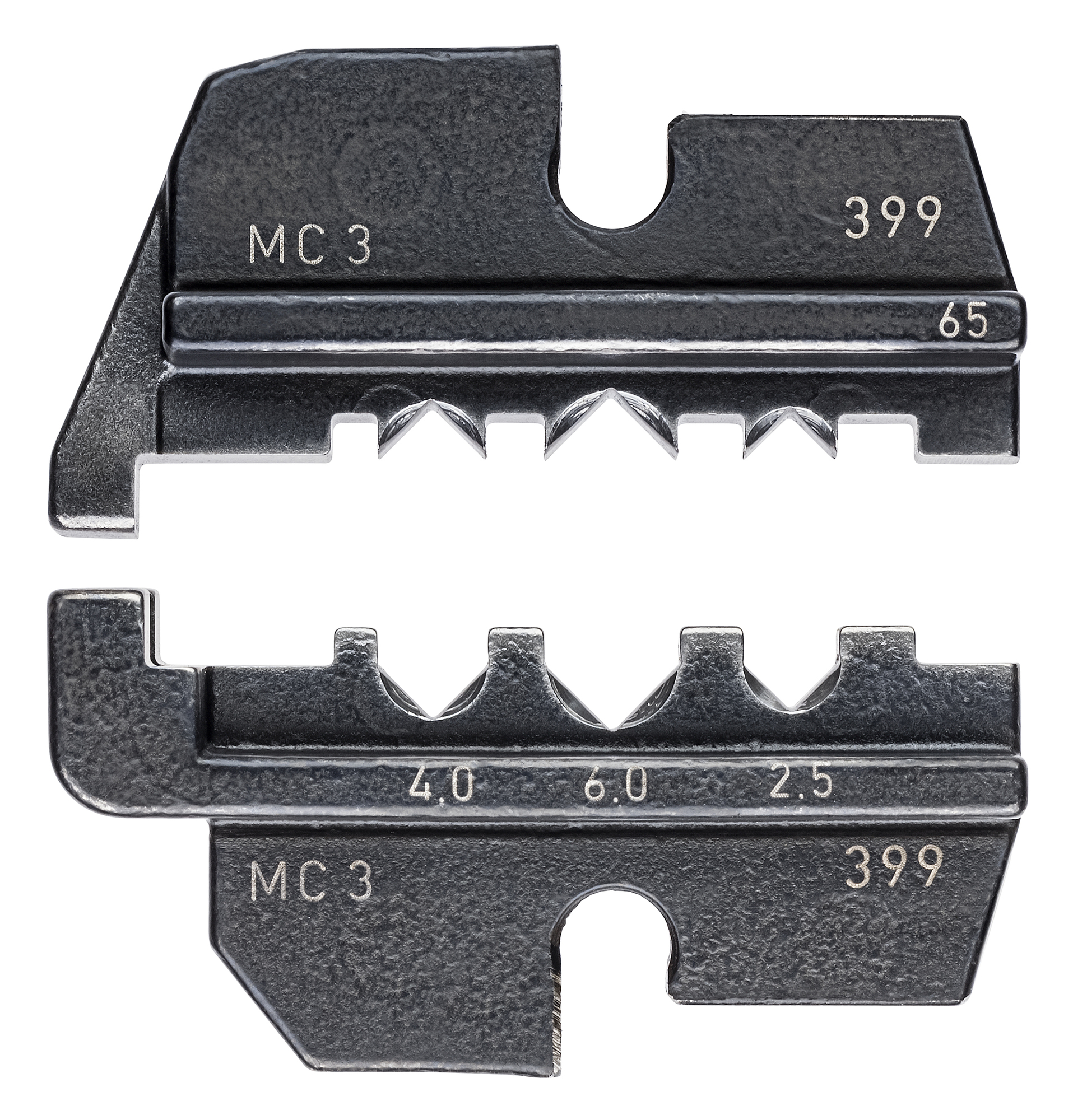 97 49 65 Crimping Die, 2.5 to 6 sq-mm, 14 AWG, 10 AWG, Ball Bearing Steel