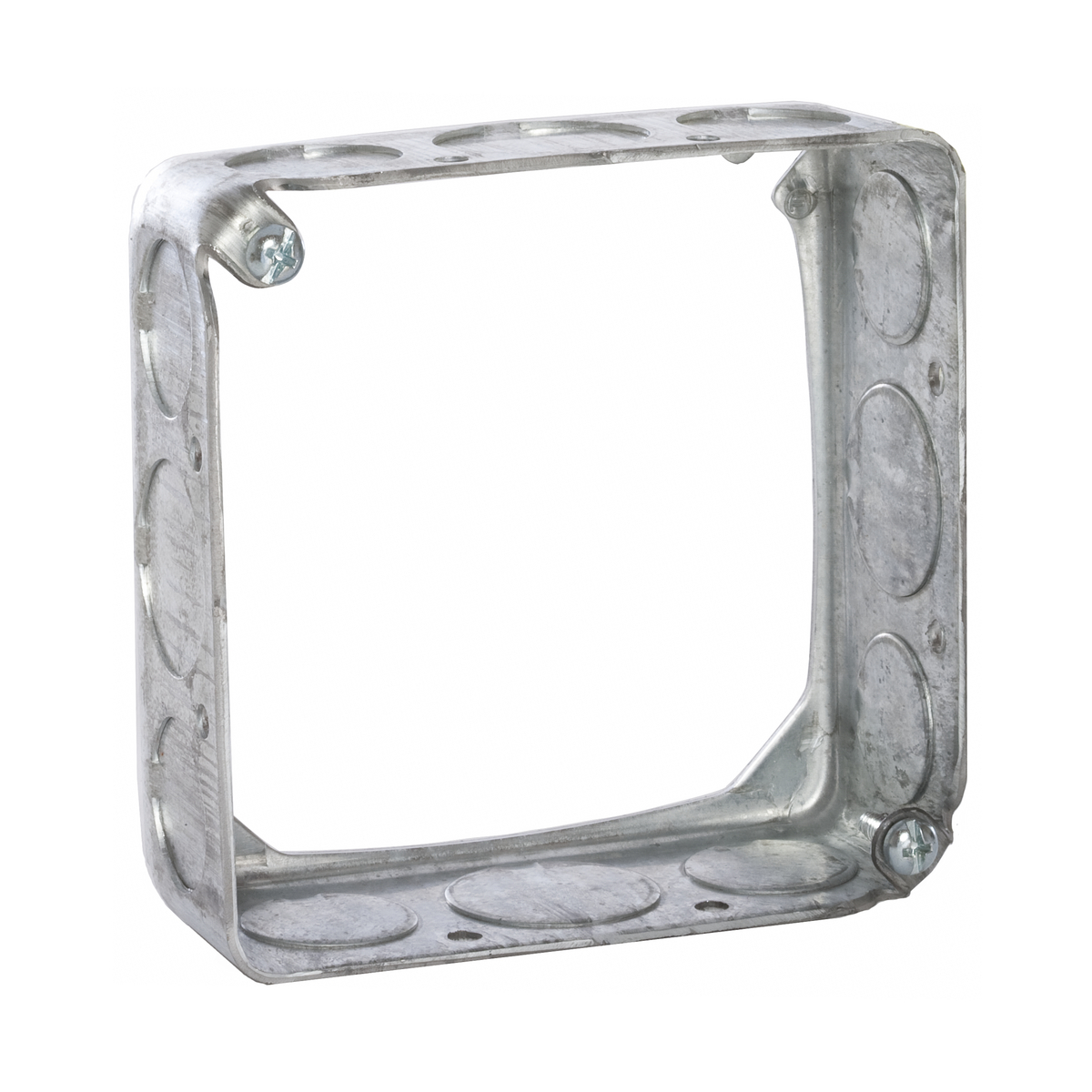 203 Extension Ring, 2 Gangs, 4 in L x 4 in W x 1.56 in D, Steel