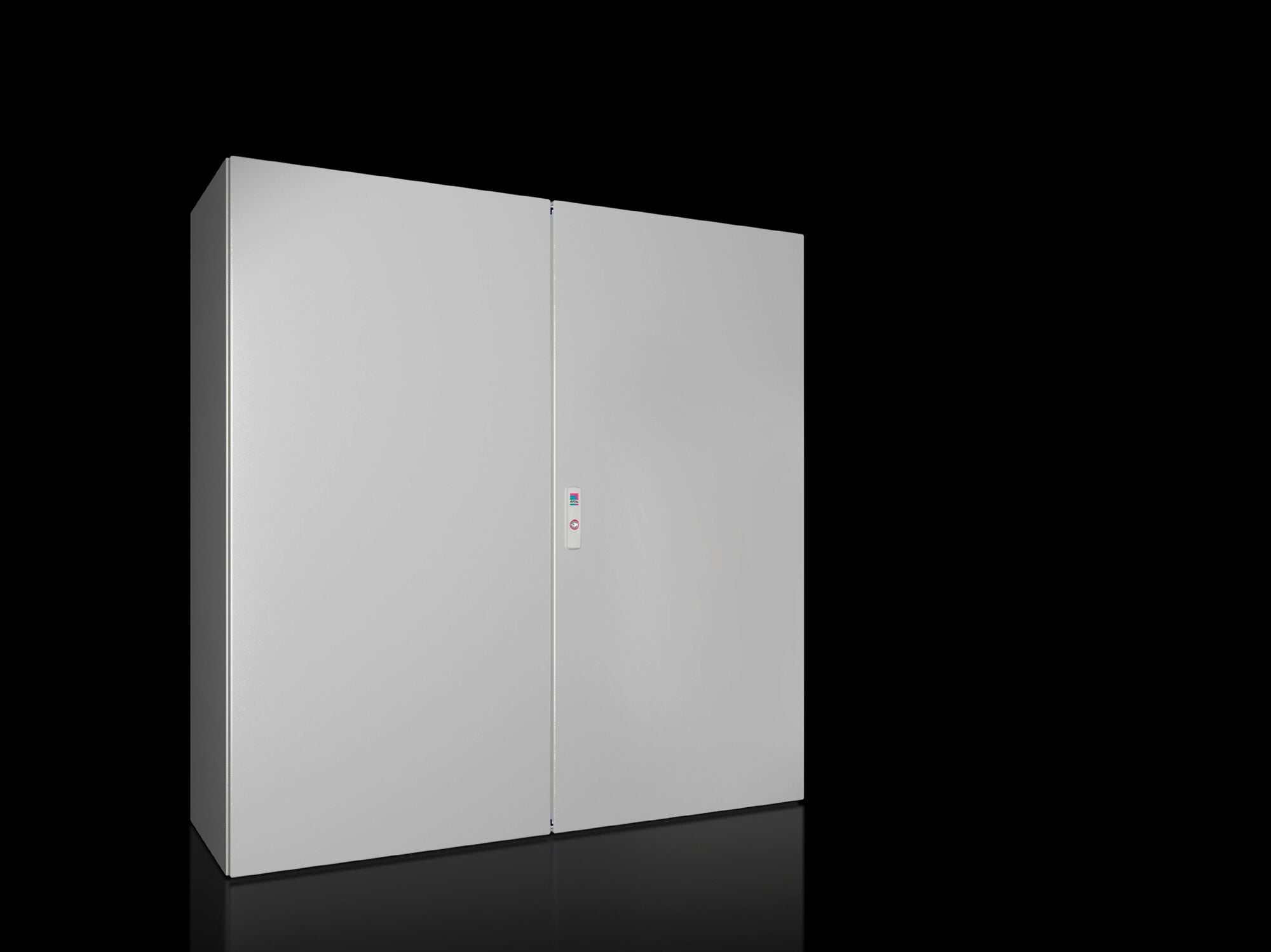 1116000 AX Series Compact Enclosure With (2) Gland Plate, 1200 mm W x 400 mm D x 1200 mm H, NEMA 12, Carbon Steel