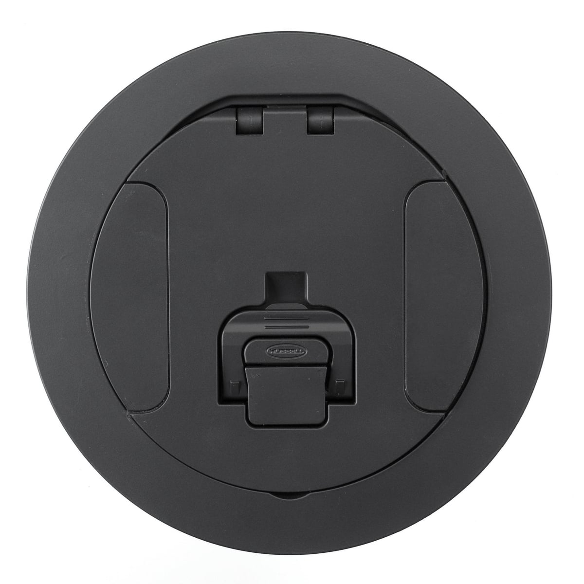 CFBS1R6CVRBLK CFB2G Standard Floor Box Cover, 6 in Dia, 7-1/2 in L x 7-1/2 in W x 1.3 in D, Cast Aluminum