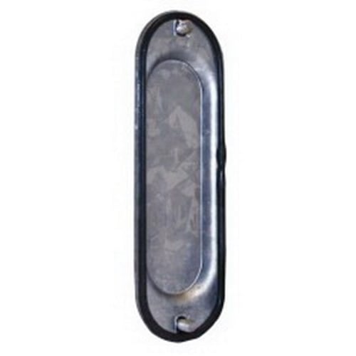 380IG Conduit Body Cover, 1 in Hub, For Use With FM8 Unilet Conduit Outlet Bodies, Stamped Steel, Electro-Plated Zinc