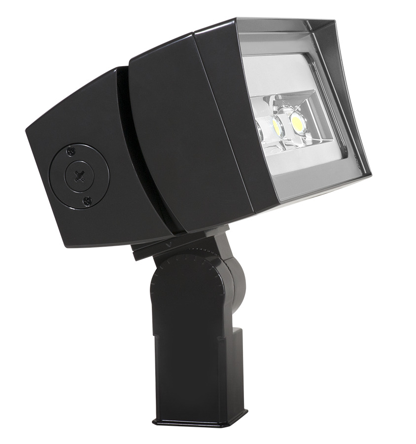 FFLED120SF/D10 FFLED Future Floodlight, LED Lamp, 119 W Fixture, 120/208/240/277 V AC, Bronze Housing