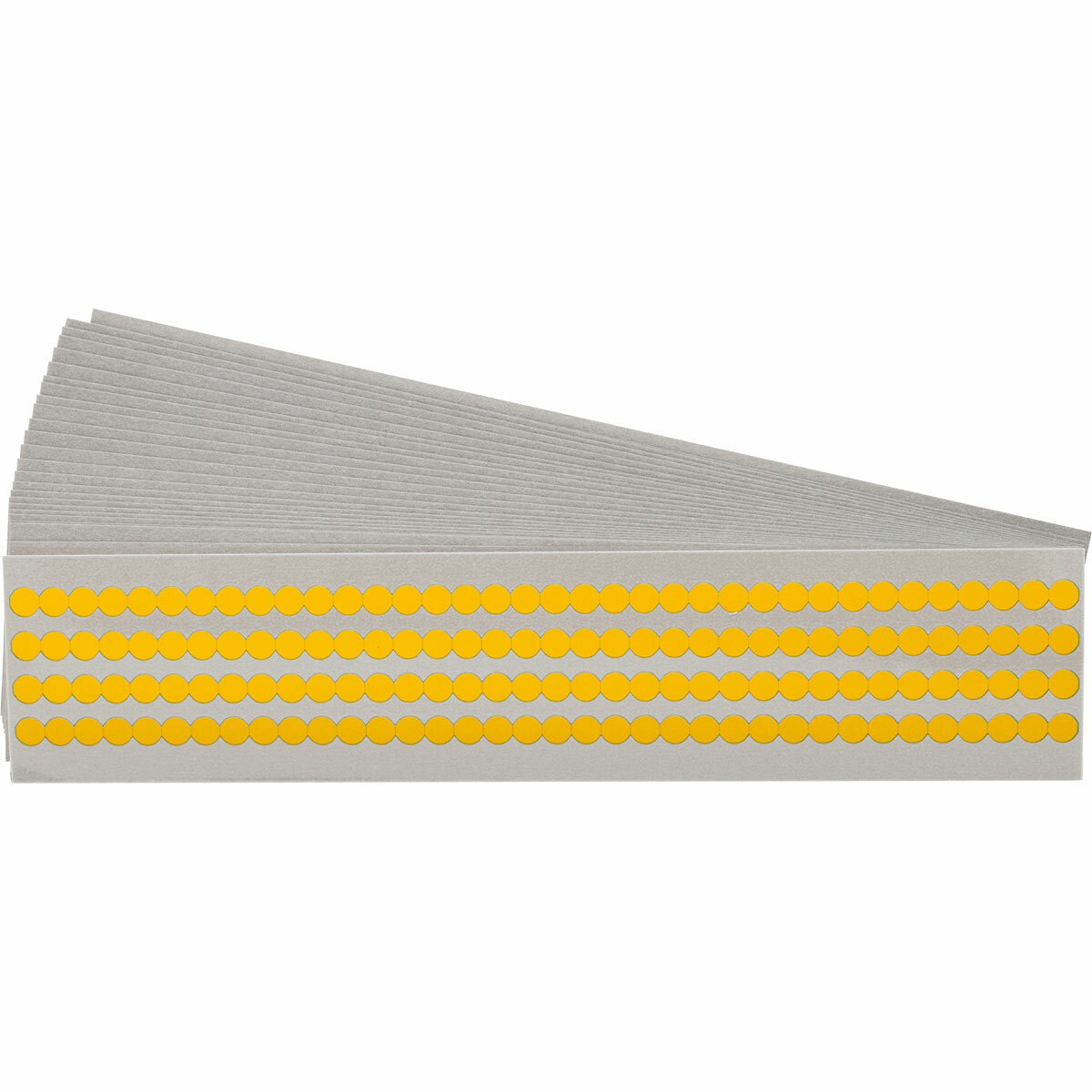 QD-25-YL-PK Dot Marker, 1/4 in W, Yellow, B-7569 Vinyl