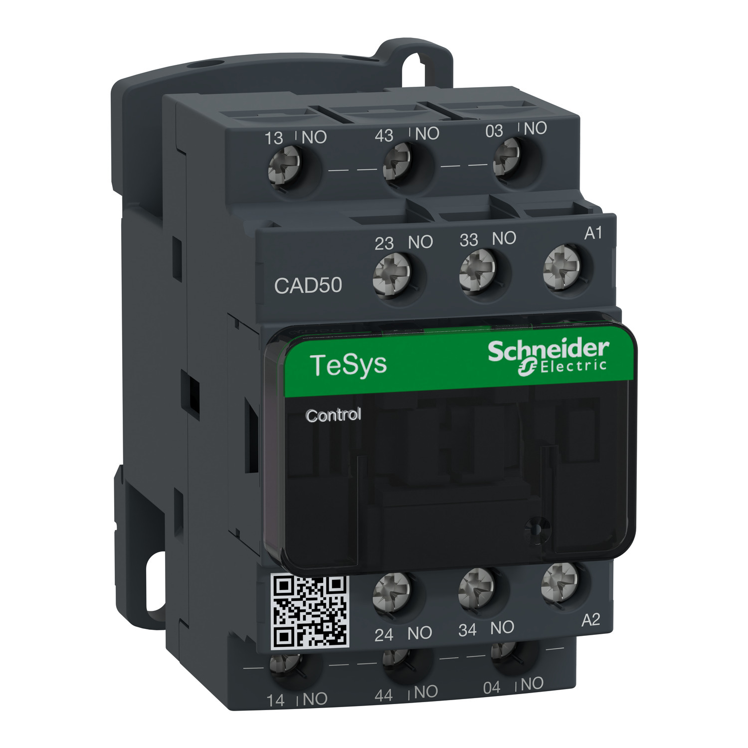 CAD50L7 TeSys D CAD Series Control Relay, 10 A, 5NO 5 Form A Contact, 200 VAC V Coil
