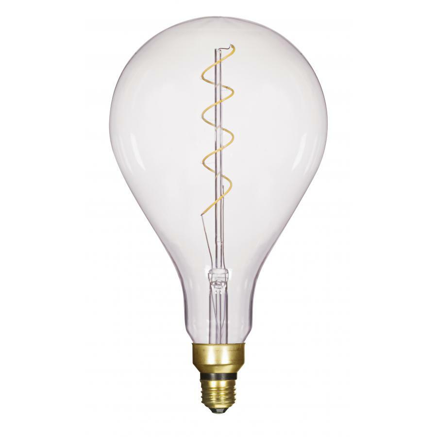 S22433 Dimmable Vintage Waterproof Filament LED Lamp, 4 W, 20 W Incandescent Equivalent, E26 Lamp, PS52 Shape, 200 Lumens