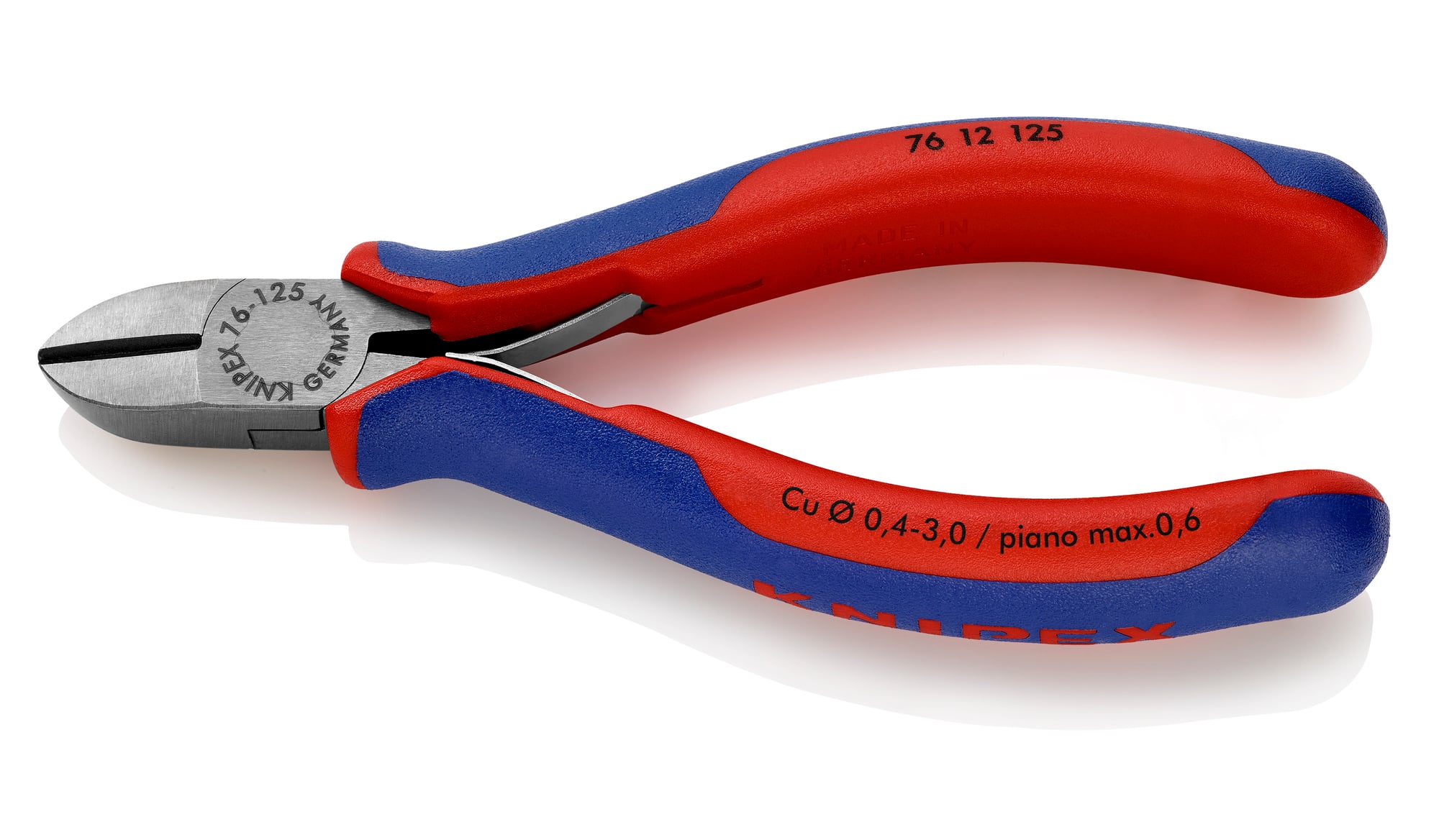 Diagonal Cutters, 5 in., Multi-Component, Bevel Cut