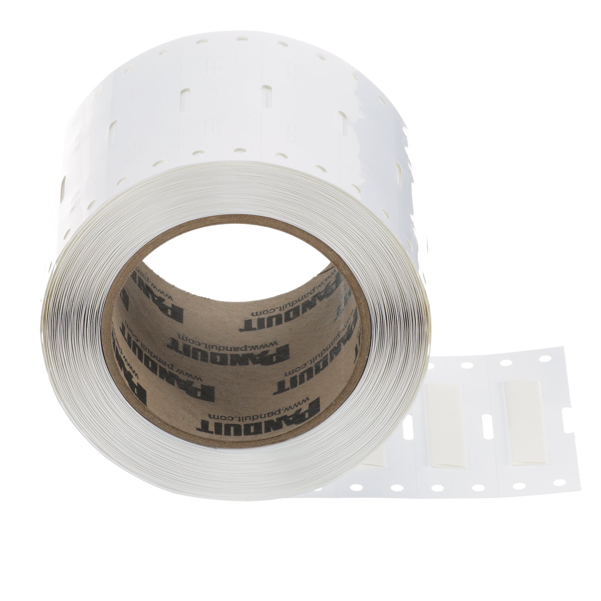 H200X165H1T Heatshrink, PO, White, Mil Grade, 250 Lbls, TT, 1.65"x2"