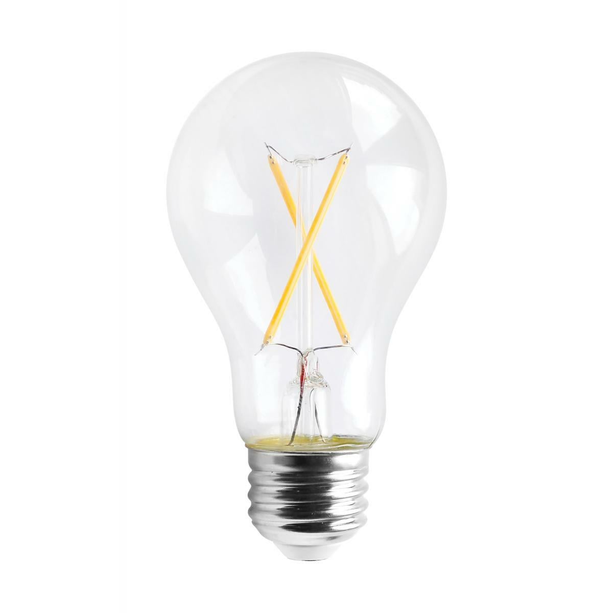 S11353 Type A Forward Dimmable LED Lamp, 5 W, 40 W Incandescent Equivalent, E26 Lamp, A19 Shape, 450 Lumens