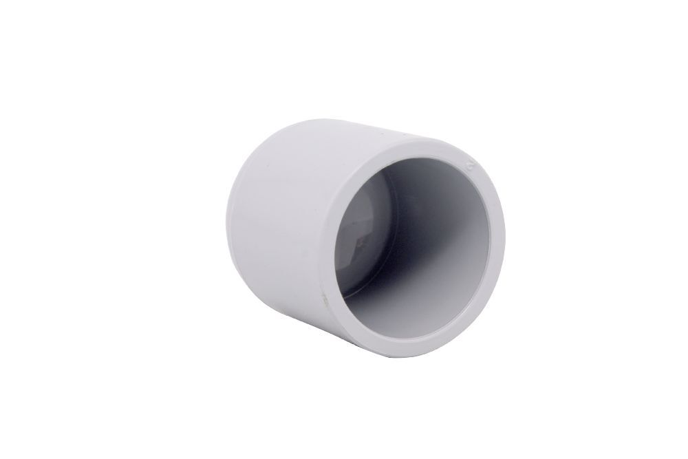 077427 End Cap, 2-1/2 in, For Use With Scepter Rigid PVC Conduit, PVC