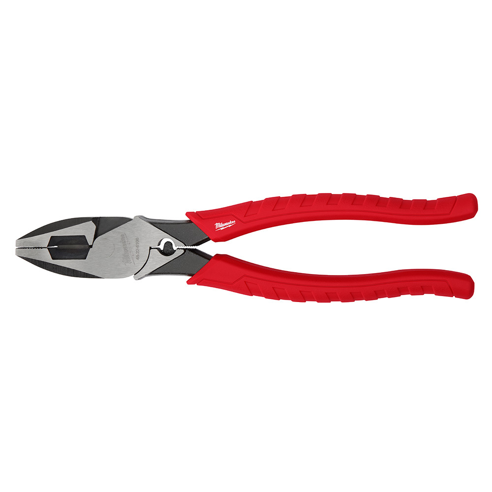 48-22-6100 High Leverage Linemans Plier, 1-39/64 in L x 1-45/64 in W x 37/64 in THK Iron Carbide Jaw, 9 in OAL