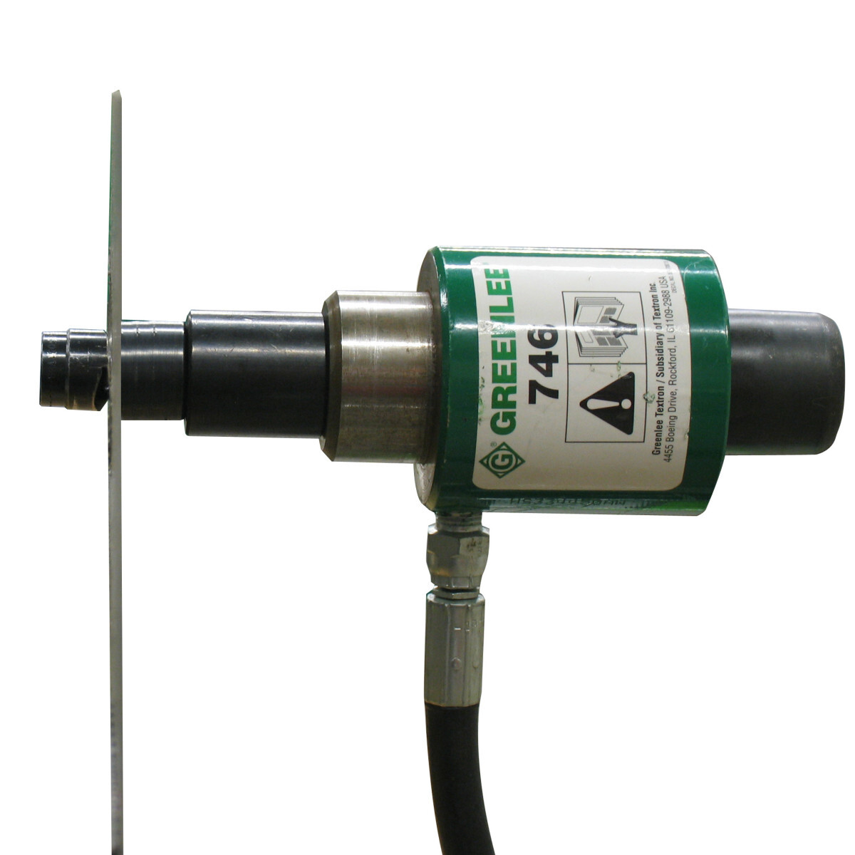 746 Hydraulic Knockout Ram, 10 ga Mild Steel Punch