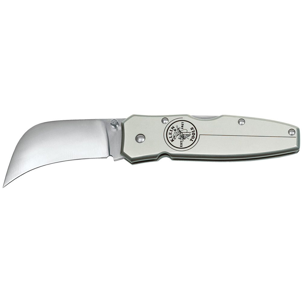 44006 1-Blade Compact Lightweight Pocket Knife, AUS8 Stainless Steel Sheepfoot Blade, 2-5/8 in L Blade, Thumb Stud/Lock Back Opening