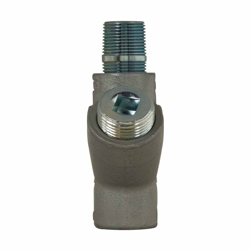 EYS36 Conduit Sealing Fitting, 1 in MNPT/FNPT, For Use With Conduit System, Ductile Iron/Feraloy Iron Alloy, Aluminum Acrylic Painted/Electro-Galvanized
