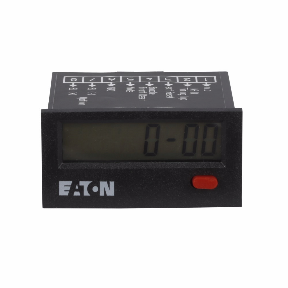 E5-224-C0448 High Voltage Hour/Minute Model Electronic Timer, 0 to 99999.9 hr Setting, 10 to 260 V AC/DC