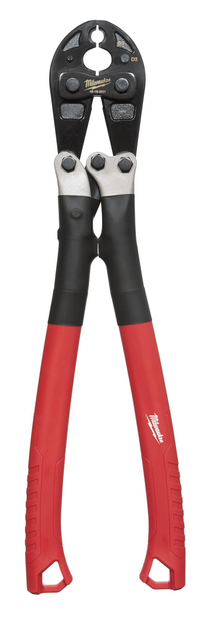 49-16-2601 Manual Uninsulated Linemans Crimper, 6 to 4/0 AWG Cable/Wire, 9000 lb Shearing