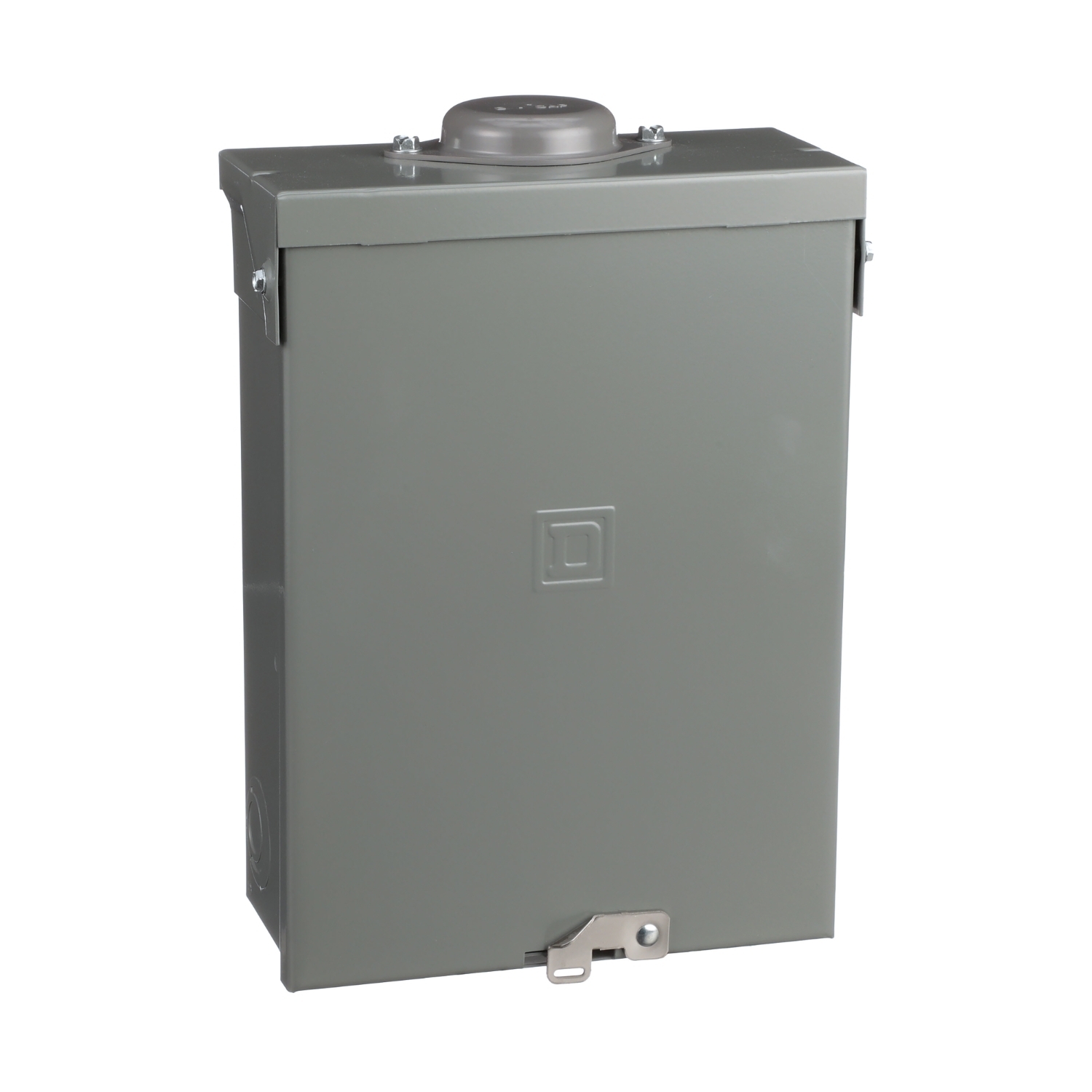 QO1DM10030TRBR 1-Phase Fixed Grounding Bar Generator Main Breaker Load Center With Rainproof Cover, 120/240 V AC, 100/30 A, 10 kA Interrupt