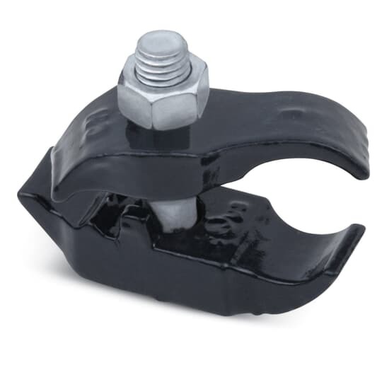 PAR11/4-G Ocal Parallel Beam Clamp, 1-1/4 in Conduit, Malleable Iron, PVC Coated