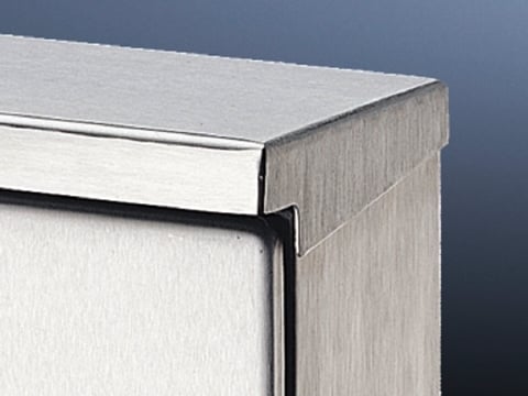 2473000 Rain Canopy, 600 mm L x 210 mm W, For Use With AE, CM Series Enclosure, 304 Stainless Steel, Light Gray