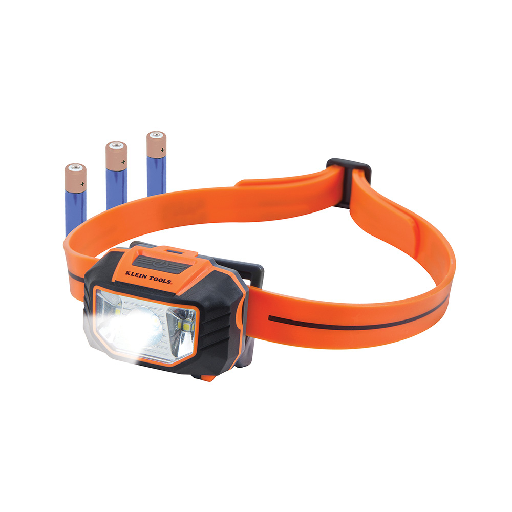 56220 Adjustable Head Lamp, LED Bulb, Silicone Housing, 150 Lumens Spotlight/50 Lumens Floodlight
