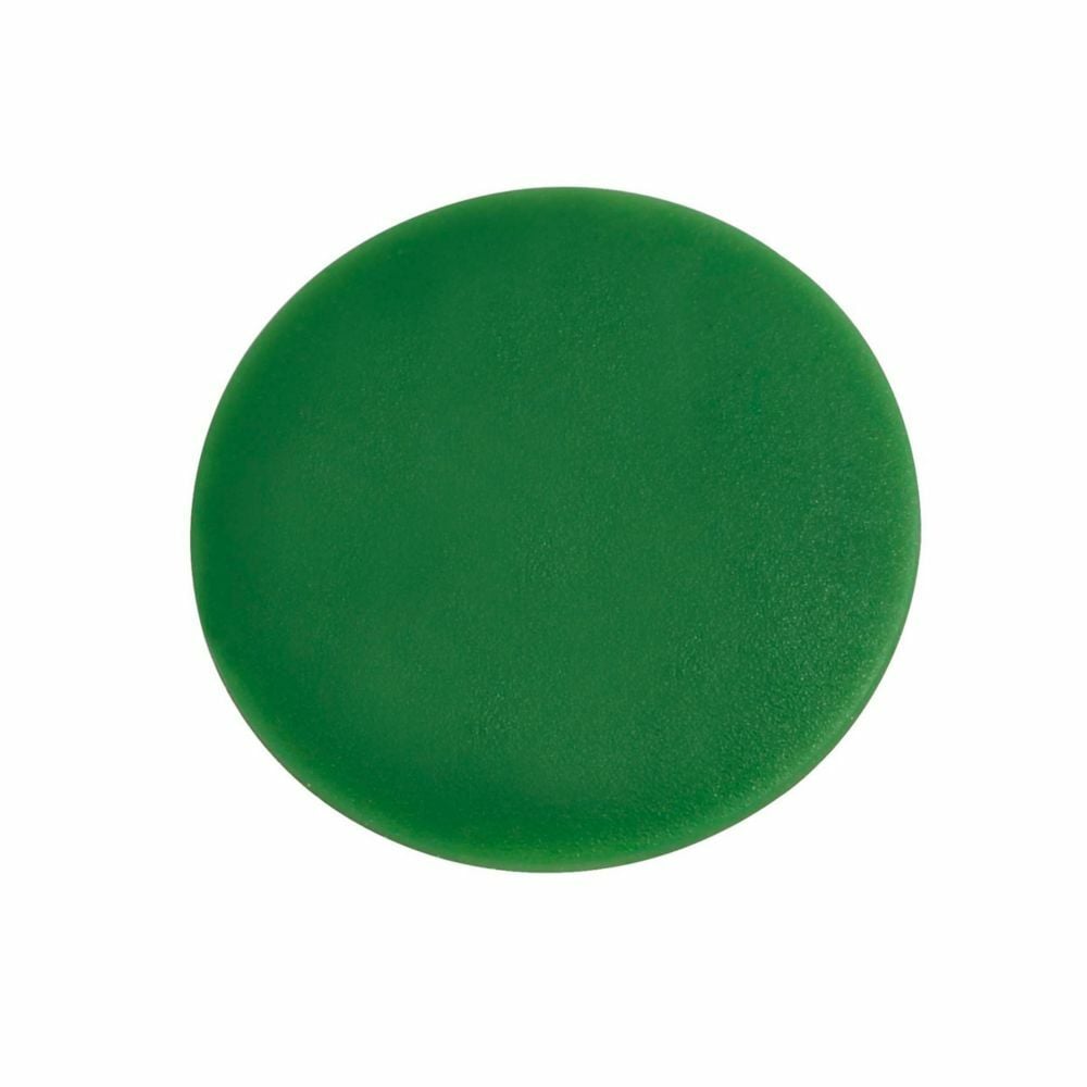 M22-XDP-G RMQ-Titan M22 Mushroom Head Non-Illuminated Button Plate, 22.5 mm, NEMA 4X/21/IP67/IP69K NEMA Rating, Round Shape, Blank Legend, Plastic