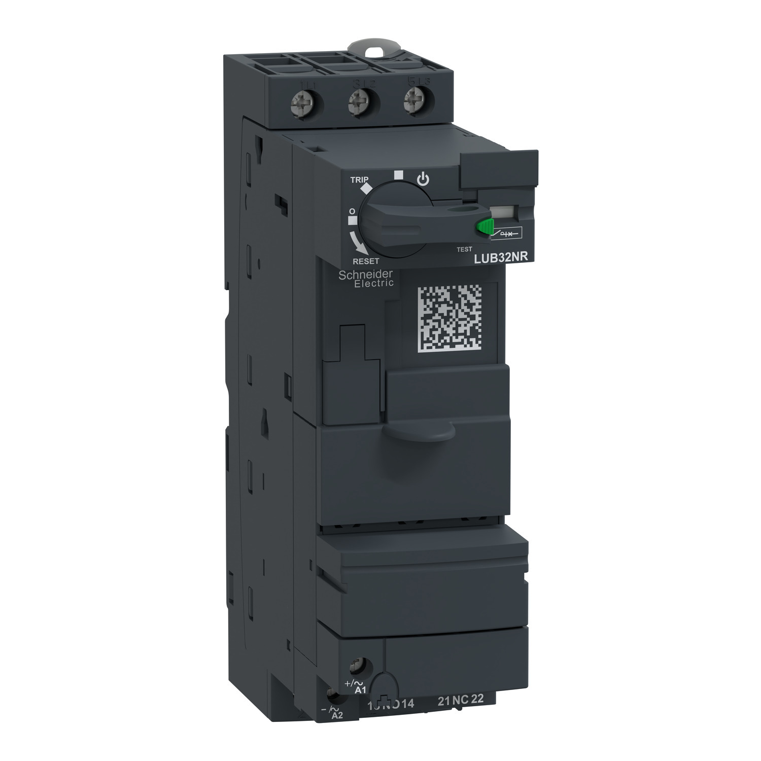 LUB32NR TeSys Power Base, Size 1 Starter, For Use With Tesys U Self-Protected Motor Starter