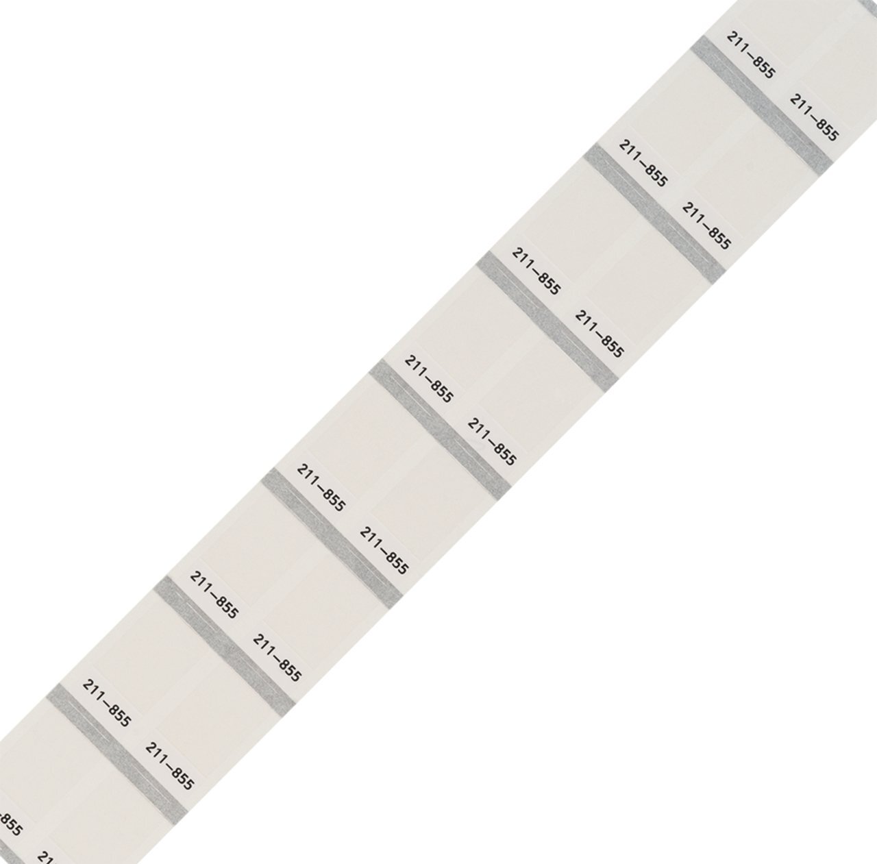 211-855 Self-Laminating Label, White