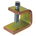 Clamp, Beam, Opening Size 2-1/8 Inch, Width 1-1/4 Inch, Base Length 1-5/8 Inch, Design Load 800 Pounds, Steel, 1/2 x 1-1/2 Inch Set Screw Included
