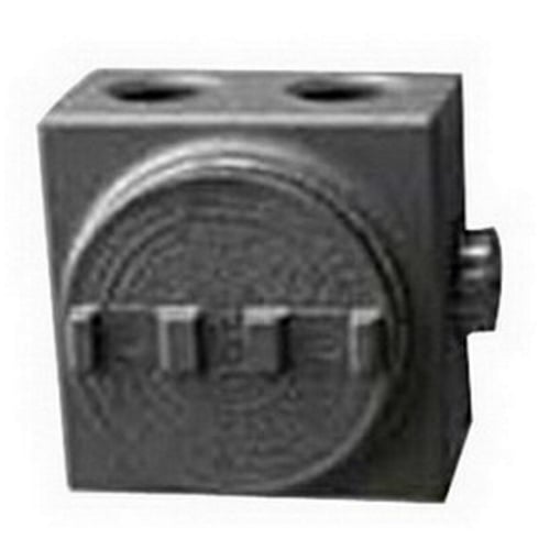 GUEB7-75AN4 Conduit Outlet Box With Internally Threaded Bodies, 3/4 in, 3.38 in Cover Opening, 29 cu-in, Aluminum Enamel