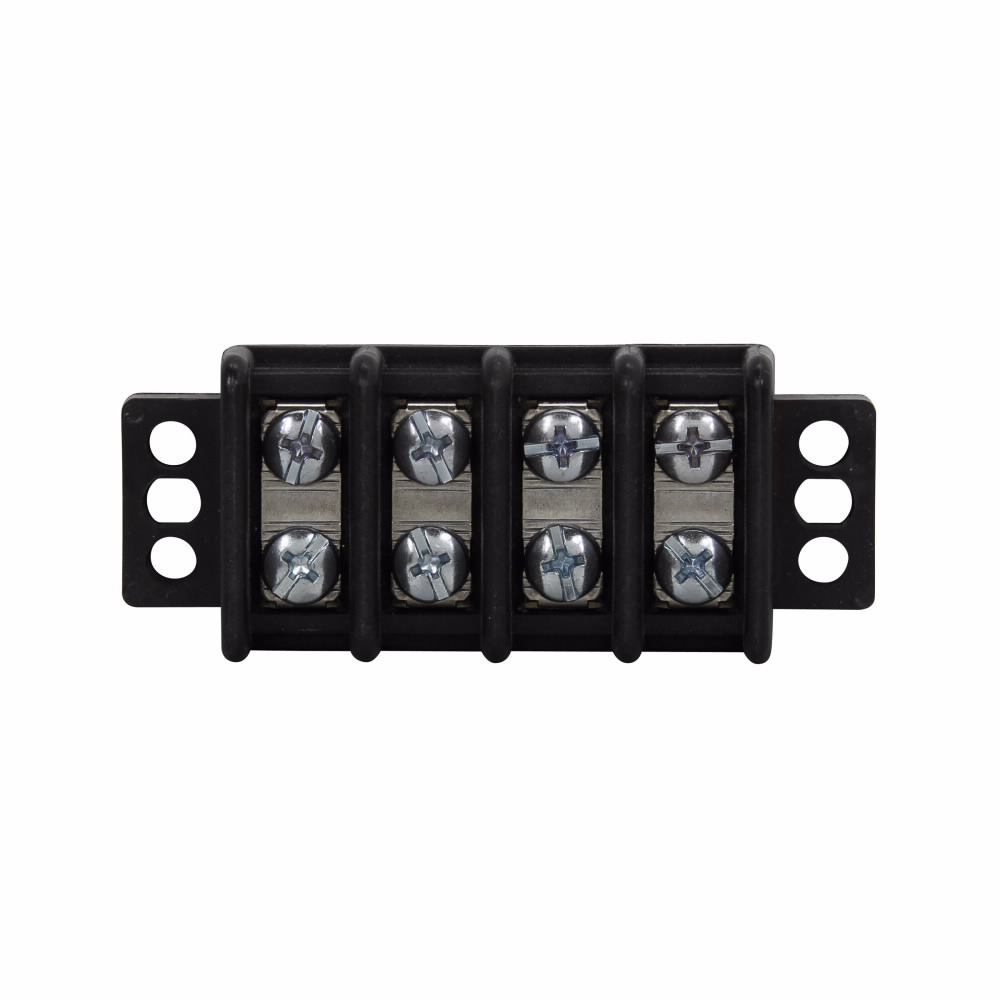 TB300-16 Double Row Terminal Block Strips and Barrier Block, 600 V, 30 A, Black