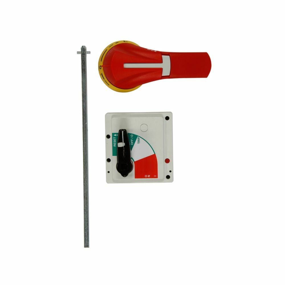 JGHMVD12RX High Performance Handle Mechanism Kit, NEMA 4/4X/IP65 NEMA Rating, Rotary Handle Handle/Operation, For Use With G Series JG Frame Molded Case Circuit Breaker
