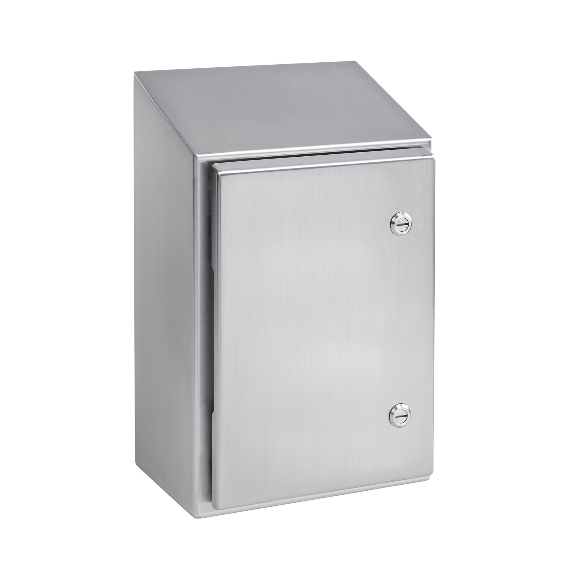 WS242008SS WaterShed WS1 Enclosure, 24 in L x 20 in W x 8 in D, NEMA 4X NEMA Rating, 304 Stainless Steel