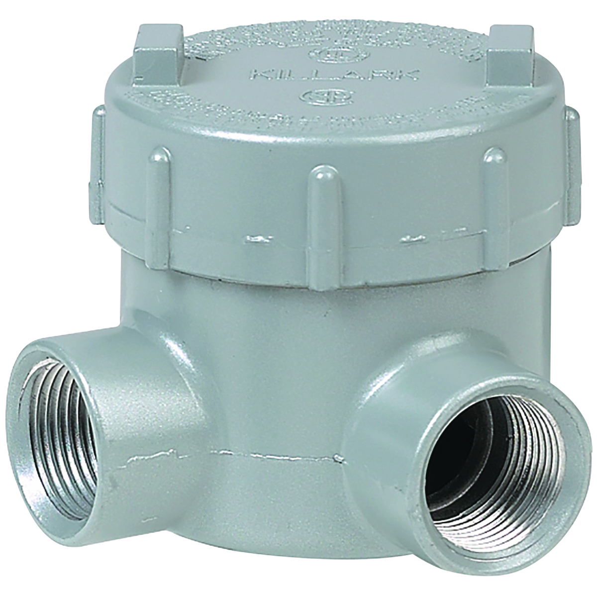 GEML-2 GEM Type L Conduit Body, 3/4 in Hub, 8 cu-in Capacity, Aluminum